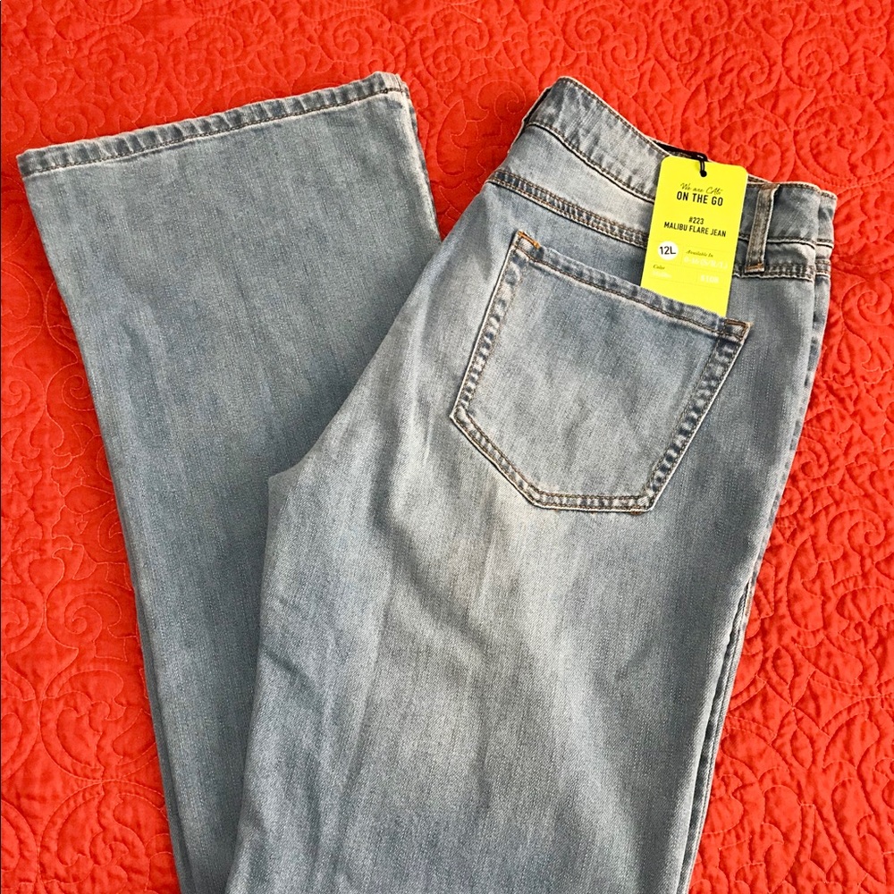 Malibu light Blue Flared Jeans